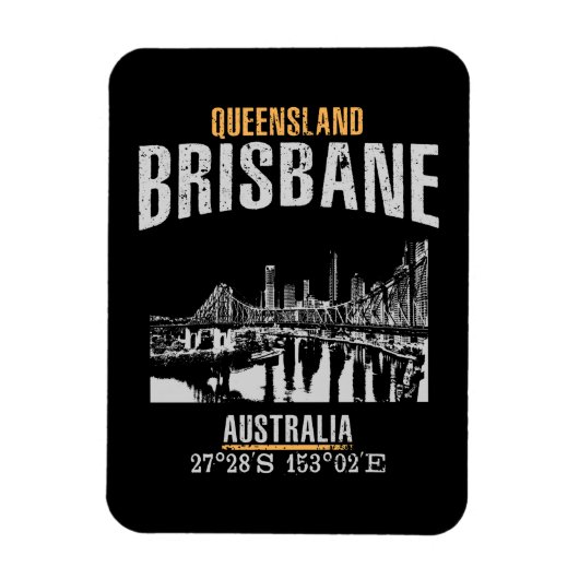 Brisbane Magneet (Verticaal)