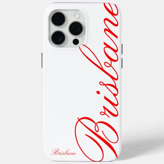 Brisbane - mooie iPhone draagtas Case-Mate iPhone Case (Achterkant)