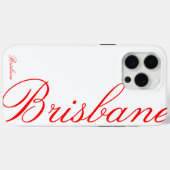 Brisbane - mooie iPhone draagtas Case-Mate iPhone Case (Achterkant (horizontaal))