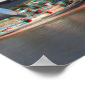 Brisbane Pedestrian Crossing 3D Anaglyph Poster (Hoek)