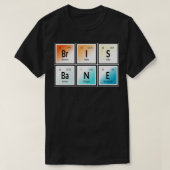 Brisbane Periodic Table T-shirt (Design voorkant)