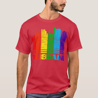 Brisbane Pride Brisbane LGBT Gift LGBTQ Supporter T-shirt