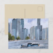 BRISBANE, QLD, AUSTRALIË, BRIEFKAART (Voorkant / Achterkant)