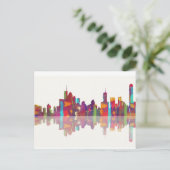 Brisbane Qld Skyline Briefkaart (Staand voorkant)