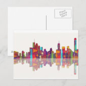 Brisbane Qld Skyline Briefkaart (Voorkant / Achterkant)