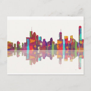 Brisbane Qld Skyline Briefkaart