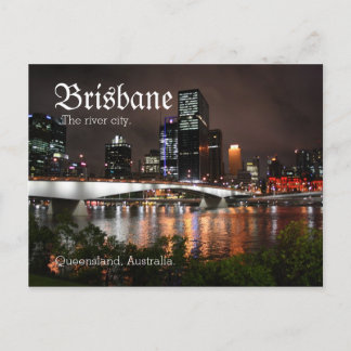 Brisbane Queensland Australië de rivierstad Briefkaart