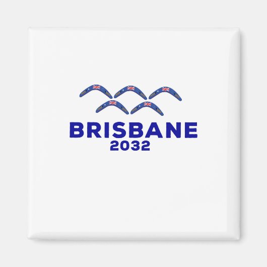 Brisbane Queensland Australië Magneet (Voorkant)