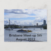 Brisbane Queensland Briefkaart (Voorkant)