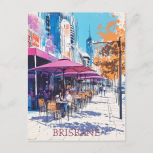 Brisbane Queensland Reizen Briefkaart