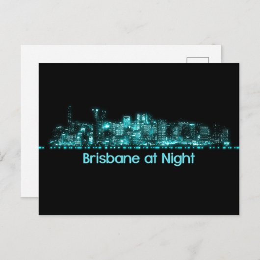 Brisbane Skyline Briefkaart (Voorkant / Achterkant)