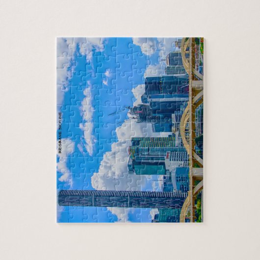 Brisbane Skyline Legpuzzel (Verticaal)