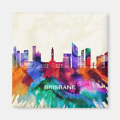Brisbane Skyline Magneet (Voorkant)