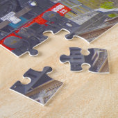 Brisbane stoomtreinen legpuzzel (Zijkant)