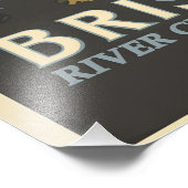 Brisbane vintage poster (Hoek)