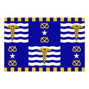 Brisbane vlag Australië symbool Foto Afdruk