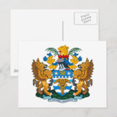 Brisbane wapenmunt van Briefkaart (Voorkant / Achterkant)