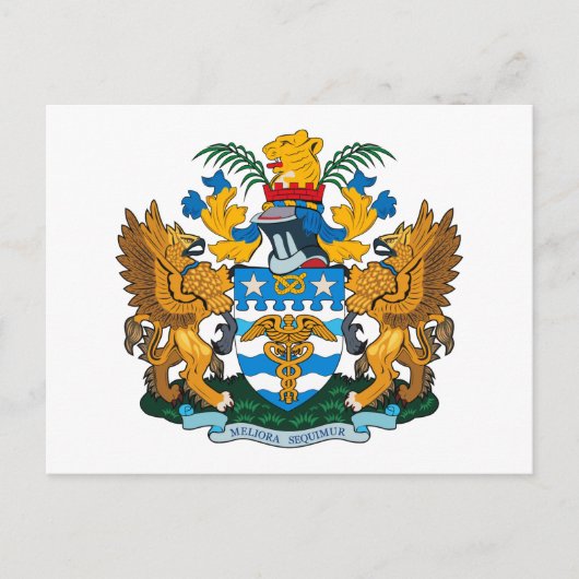 Brisbane wapenmunt van Briefkaart (Voorkant)