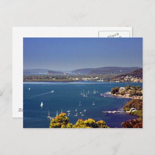 brisbane water briefkaart (Voorkant / Achterkant)