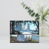 Brisbanes Beauful Southbank Briefkaart (Staand voorkant)