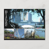 Brisbanes Beauful Southbank Briefkaart (Voorkant)