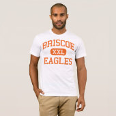 Briscoe - eagles - Junior - Richmond Texas T-shirt (Voorkant volledig)