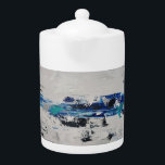 Brise Theepot<br><div class="desc">Brise est une œuvre réalisée en acrylique sur toile, par Em Lacrylic. Elle représente le bonheur de se laisser porter par une jolie brise toute la journée! Brise is a work made in acrylic on canvas, by Em Lacrylic. It represents the happiness of letting yourself be carried away by a...</div>