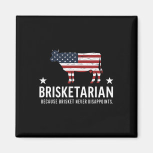 Brisket BBQ voor Heren Funny Brisket BBQ Brisketar Magneet