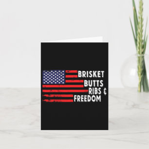 Brisket Butts Ribs and Freedom BBQ Amerikaanse vla Kaart