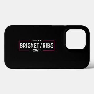 Brisket Ribs 2024 BBQ Barbecue Politieke verkiezin Case-Mate iPhone Case
