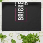 Brisket Ribs 2024 BBQ Barbecue Politieke verkiezin Theedoek (Gevouwen)