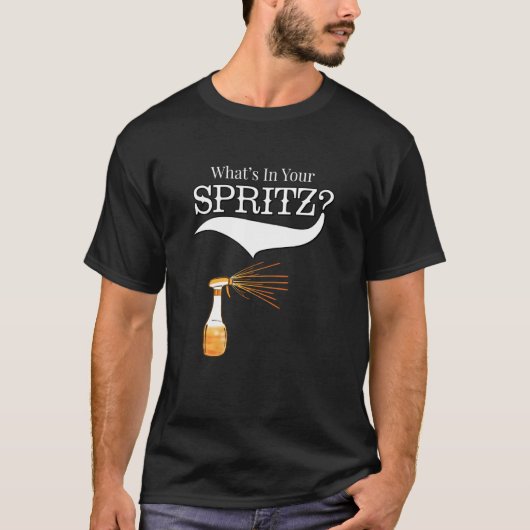Brisket wat er in uw Spritz Apple Juice Spray zit T-shirt (Voorkant)