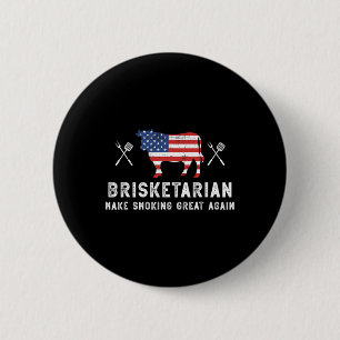 Brisketarian maken roken weer geweldig Brisket vle Ronde Button 5,7 Cm