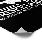 Brisketarian omdat Brisket Bbq nooit teleurstelt Poster (Hoek)