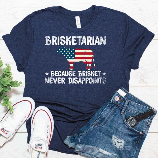 Brisketarian omdat Brisket nooit teleurstelt T-shirt