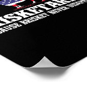 Brisketarian omdat Brisket nooit verdwijnt - B Poster (Hoek)