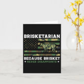 Brisketarian omdat Brisket Shi nooit teleurstelt Kaart (Gele Bloem)