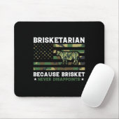 Brisketarian omdat Brisket Shi nooit teleurstelt Muismat (Met muis)