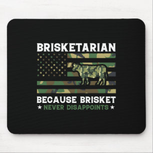 Brisketarian omdat Brisket Shi nooit teleurstelt Muismat
