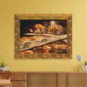 BriskPort Wrapped Canvas (Insitu (Woonkamer))