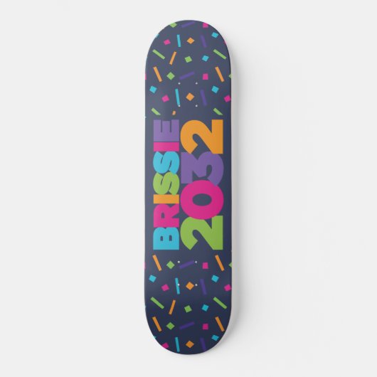 Brissie 2032 persoonlijk skateboard (Voorkant)