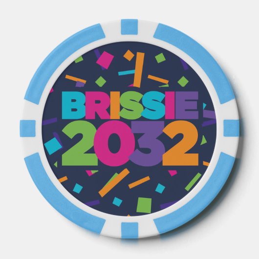 Brissie 2032 poker chips (Voorkant)
