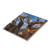 Bristlecone Pijnboom Tegeltje (Zijkant)