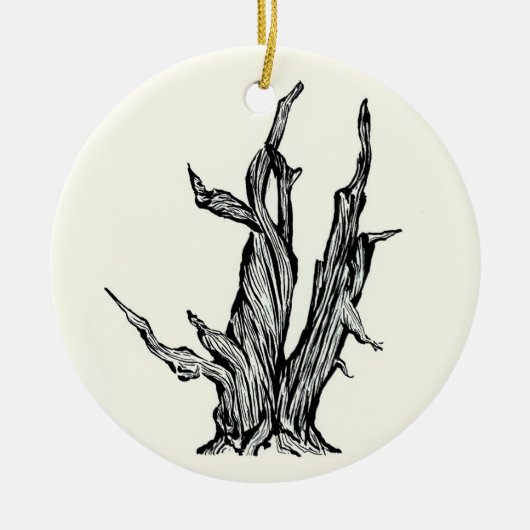 Bristlecone Pine Keramisch Ornament (Voorkant)