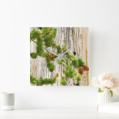 Bristlecone Pine Vierkante Klok (Huis)