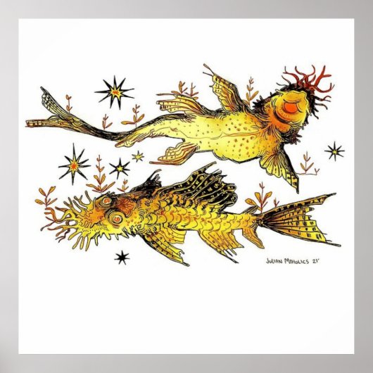 Bristlenose Pleco Poster (Voorkant)