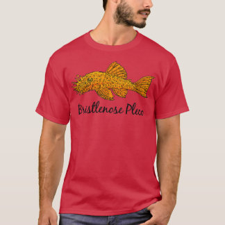 Bristlenose-pleco voor alle pleco-liefhebbers t-shirt