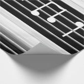 Bristles Musical Notes Cadeaupapier (Hoek)