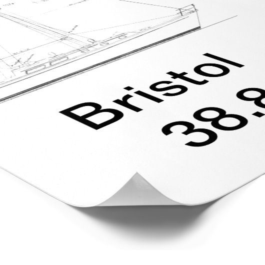 Bristol 38,8-sleuf poster (Hoek)