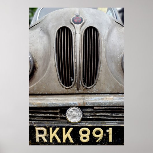 Bristol 403, 1955, niet hersteld. poster (Voorkant)